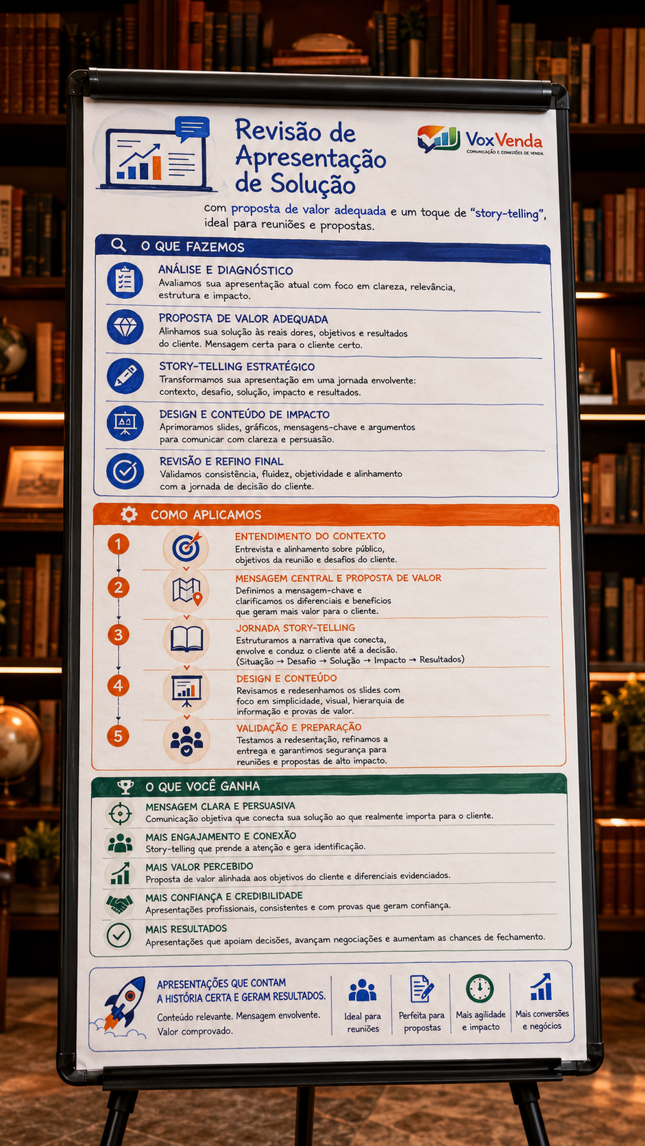 Infográfico VoxVenda - Capacitação de Vendas