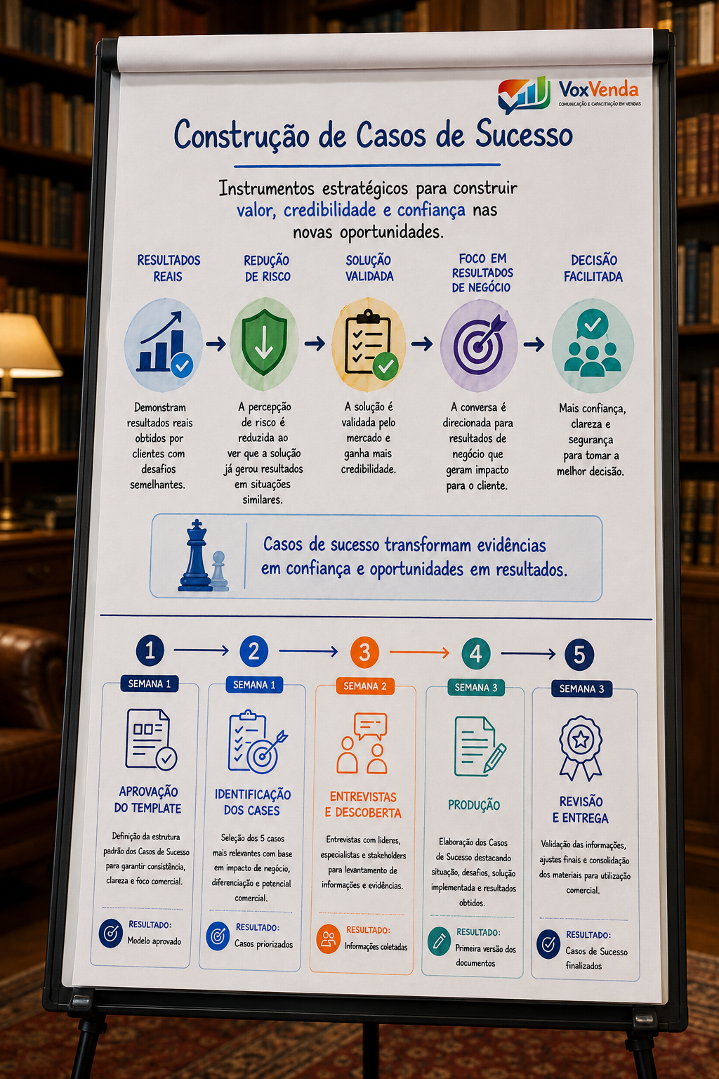 Infográfico VoxVenda - Capacitação de Vendas